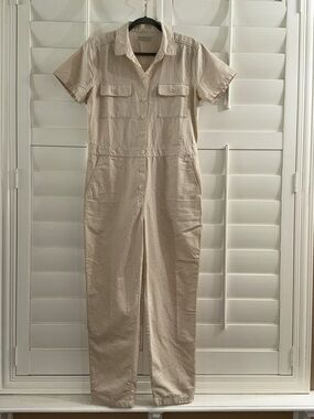Outerknown S.E.A. Utility Jumpsuit Natural